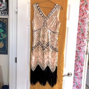 NEVER WORN Sequin Flapper Dress